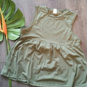 Olive Green Tank